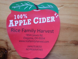 Image of Half Gallon Our Apple Cider!